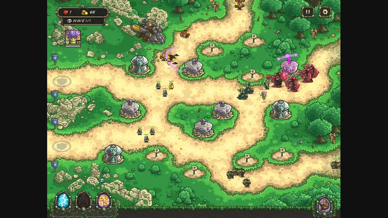 Kingdom Rush Origins &mdash; Стена Галадриана &mdash; Железное испытание