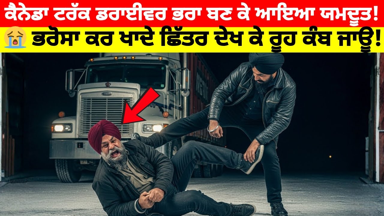 ਰਾਤ ਦੇ 2 ਵਜੇ... 2 ਕੁੜੀਆਂ ਅਤੇ 1 ਟਰੱਕ! 😱 ਫਿਰ ਜੋ ਹੋਇਆ ਦੇਖ ਕੇ ਰੂਹ ਕੰਬ ਜਾਊ!#canadatruckdriver