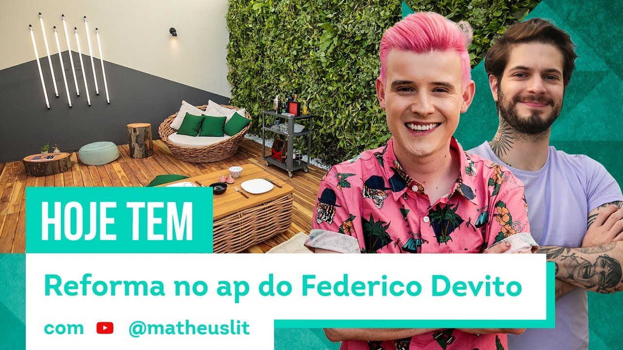 Reforma no ap do Federico Devito com Matheus Ilt
