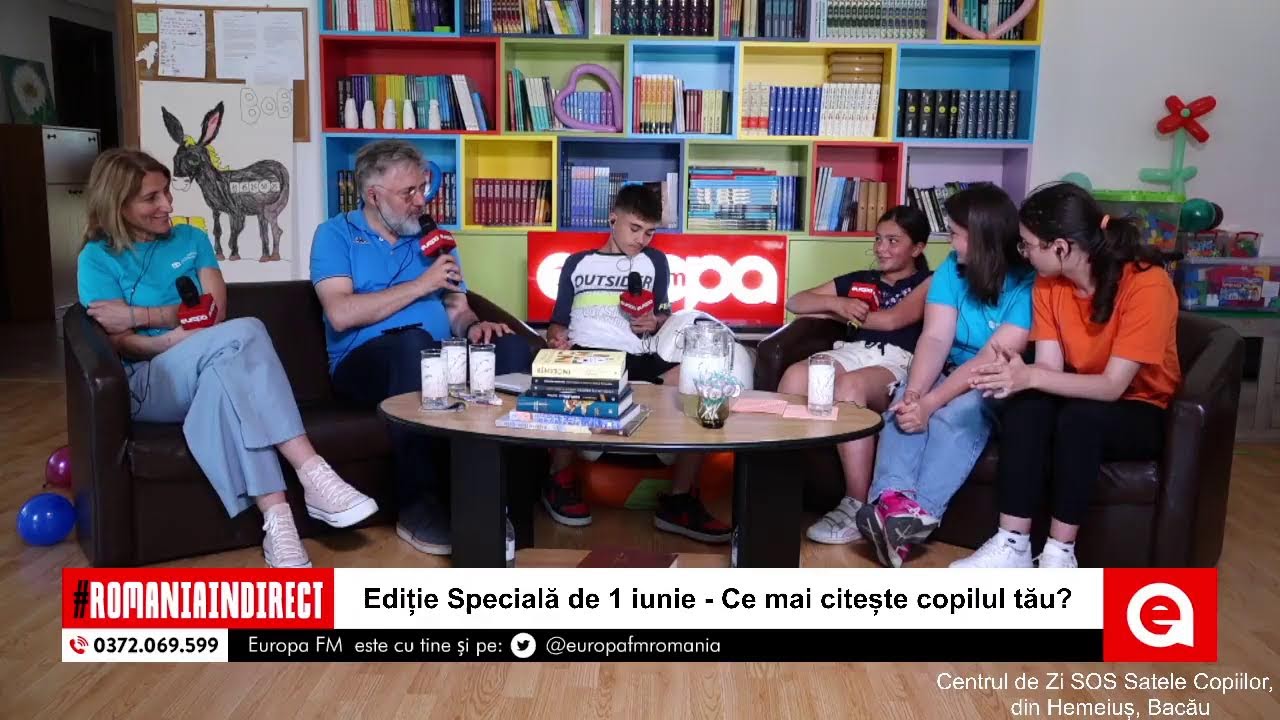 Ediție Specială România în Direct de la Centrul de Zi SOS Satele Copiilor
