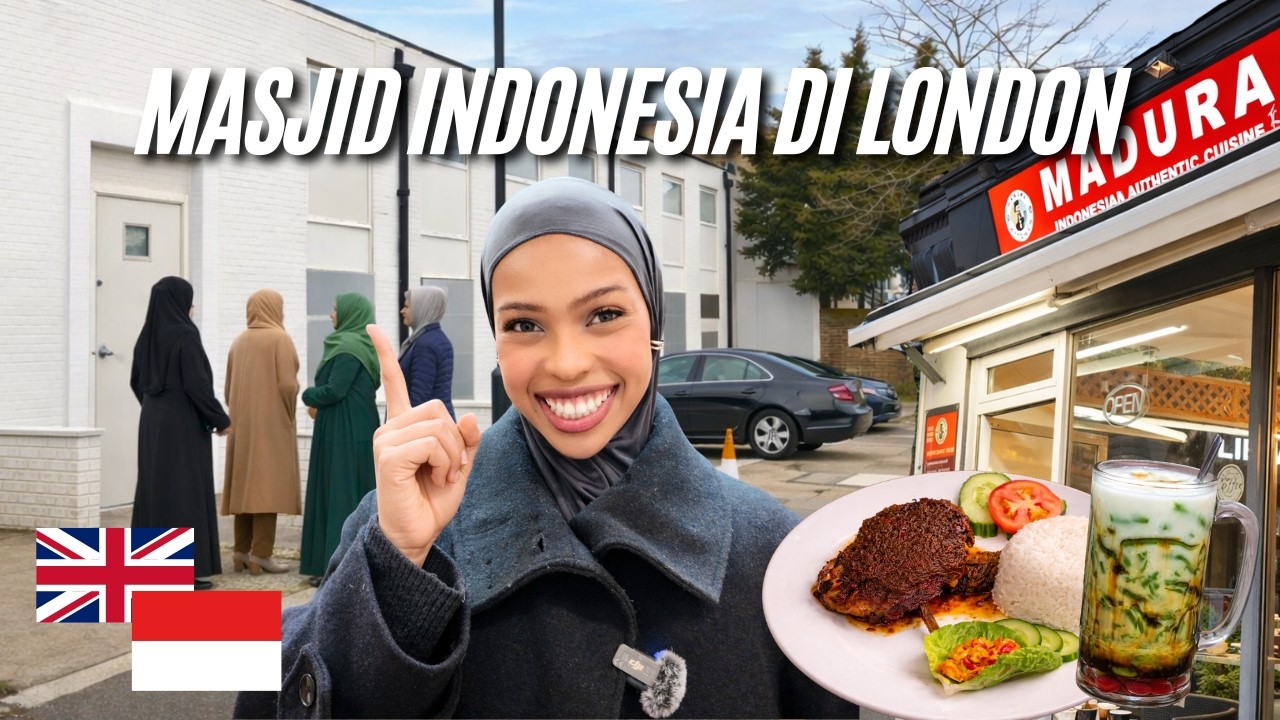 ADA MASJID INDONESIA DI LONDON? - MAKAN DI WARUNG INDONESIA DAN BERTEMU KOMUNITAS MUSLIM