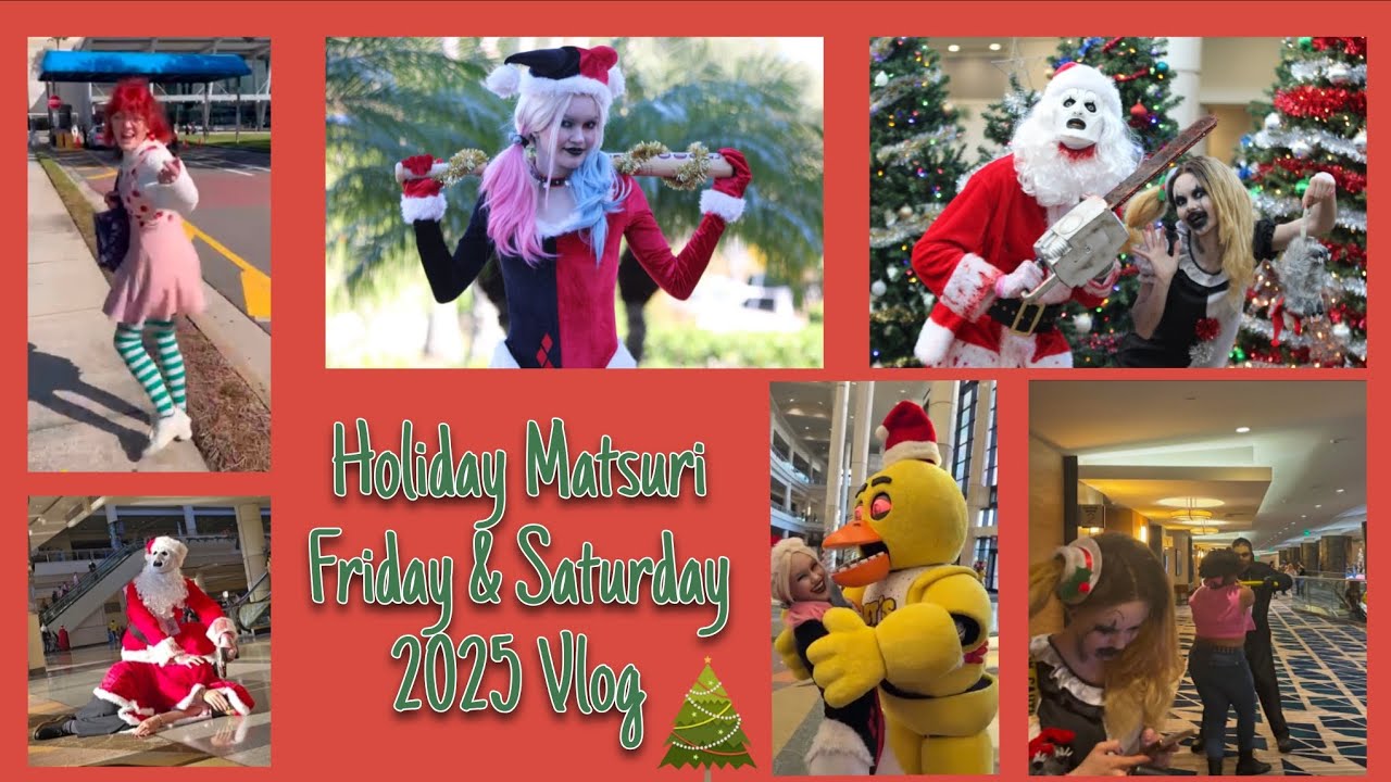Holiday Matsuri 2025 Vlog- Friday & Saturday 