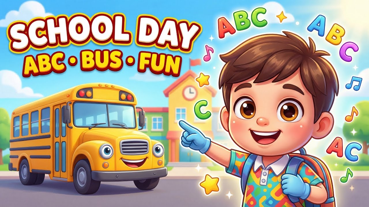Kids Going to School – 3D Story 