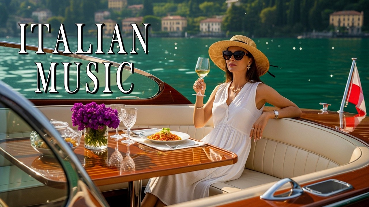 🎶 Italian Coastal Paradise 🎶 2+ Hours Amalfi Coast, Lake Como & Mediterranean Relaxation 4K