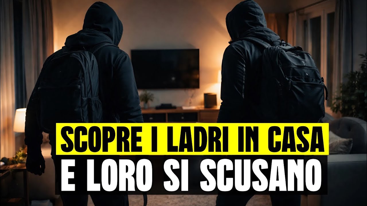 SCOPRE TRE LADRI IN CASA, LORO SI SCUSANO: «ABBIAMO SBAGLIATO APPARTAMENTO». E VANNO VIA