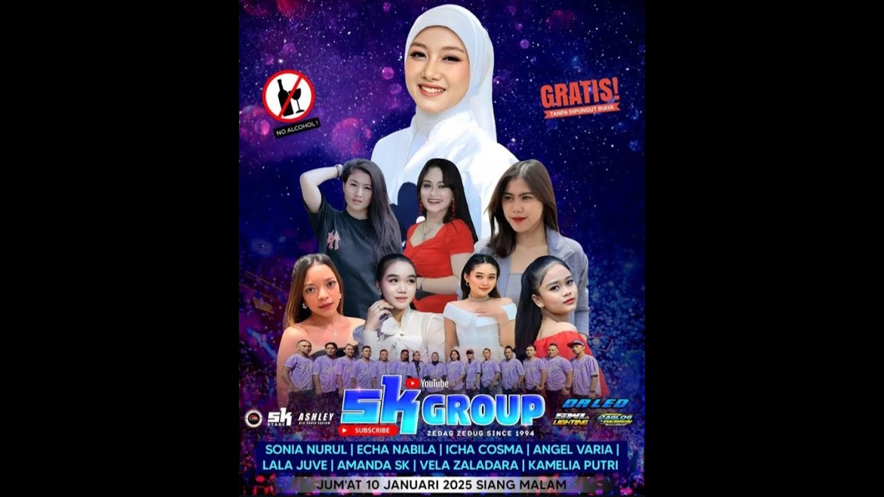 LIVE SK GROUP EDISI JUM'AT 10 JANUARI 2025 | CIPONDOH (MALAM)