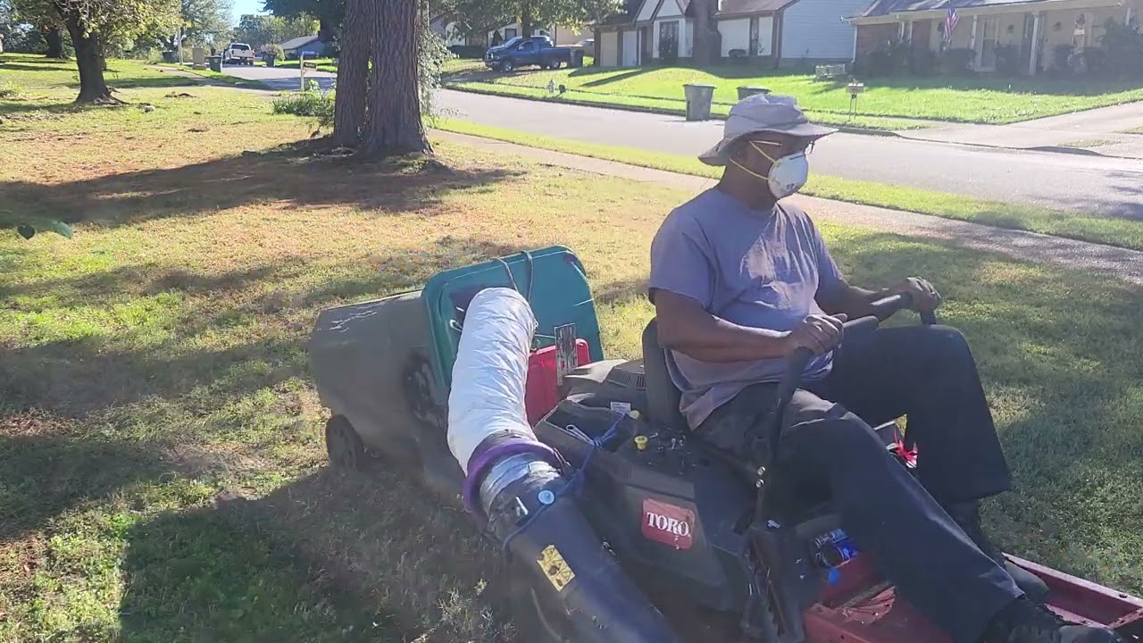 Pine Needle Cleanup  PT5   11 11 2024