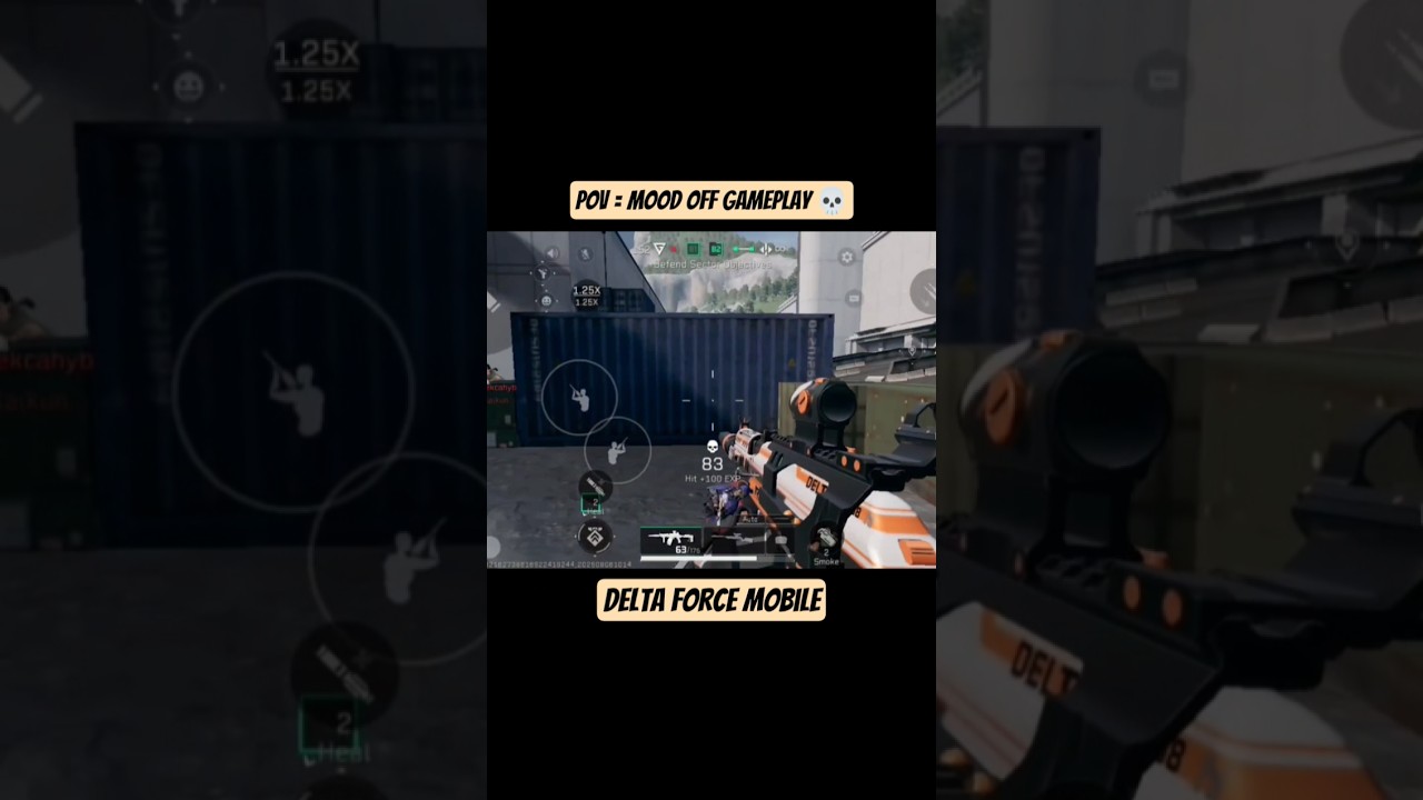 WHEN YOU KNOW YOUR OURSELF TOO DARK | DELTA FORCE MOBILE| 