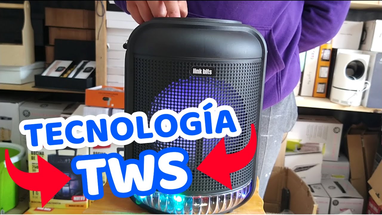 Como conectar 2 BOCINAS por vía BLUETOOTH Con Tecnología TWS ▶  Bocina RFR-242 LINK BITS❗❗
