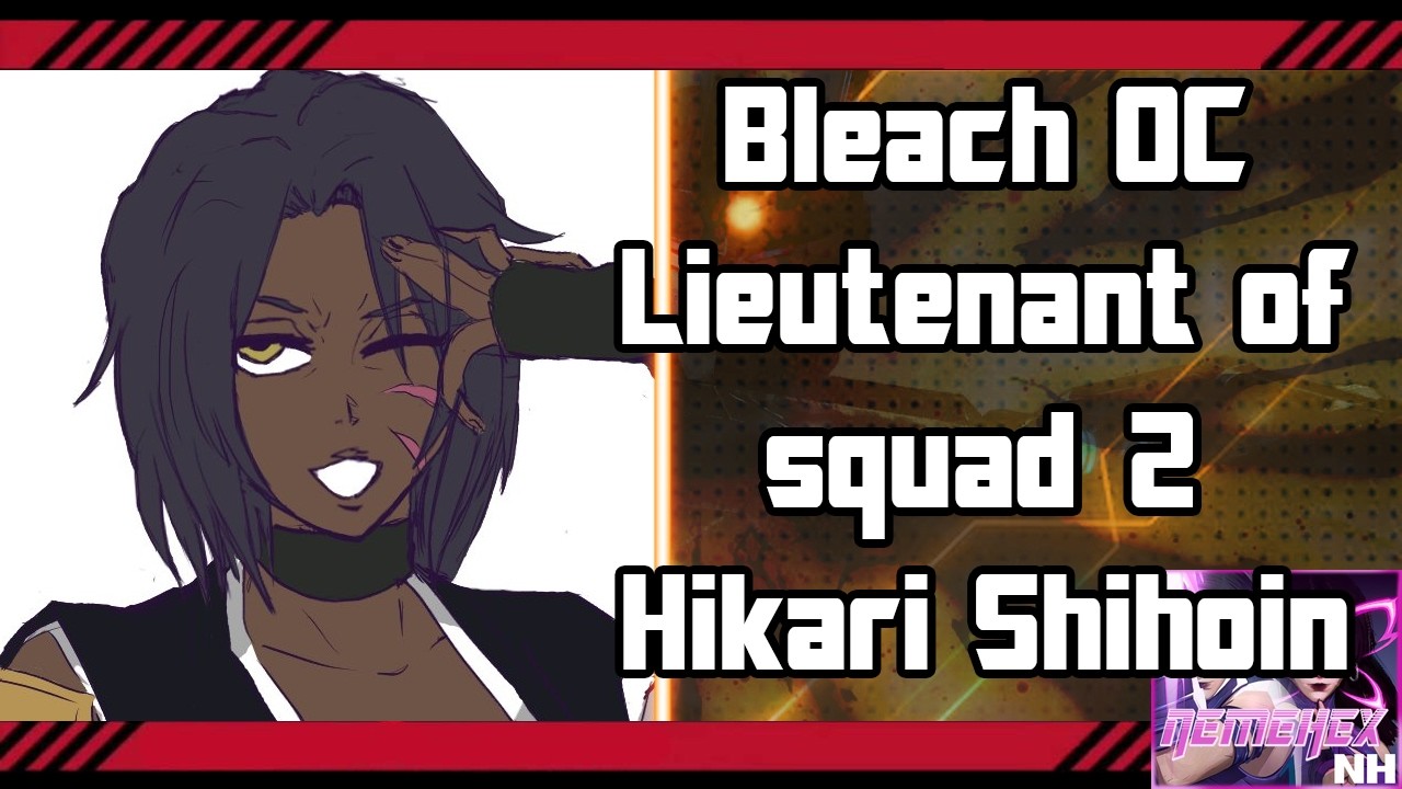Bleach OC – Lieutenant of Squad 2 Hikari Shihoin (Speed Art)