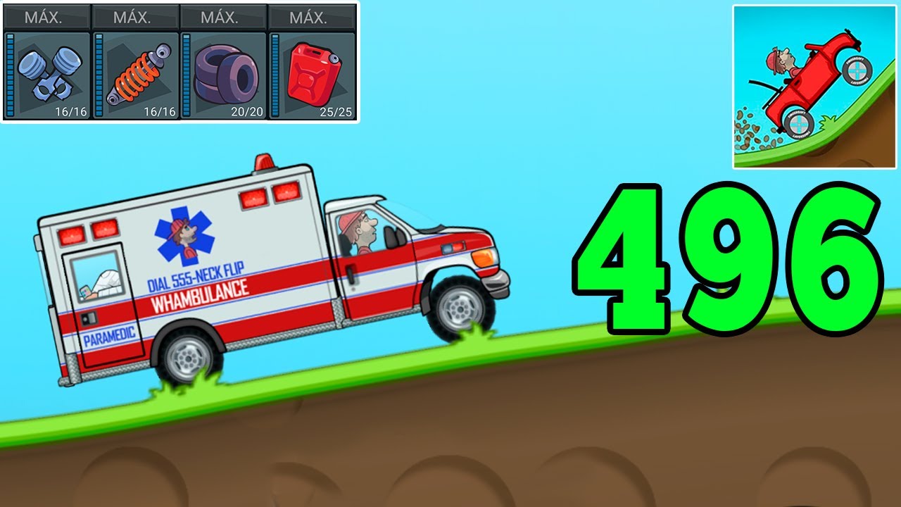 Hill Climb Racing - AMBULANCE in COUNTRYSIDE - Gameplay Walkthrough Part 496 (Android,iOS)