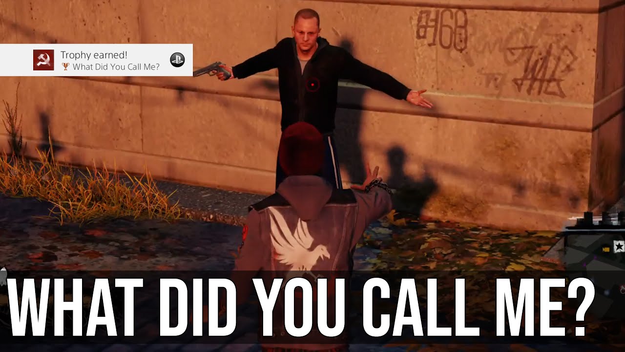 What Did You Call Me? Trophy (Kill 10 Obnoxious Akuran Gang Members) - inFAMOUS Second Son
