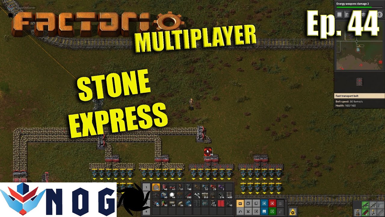 Factorio Multiplayer with STHedgehog Ep44 | Stone Delivery