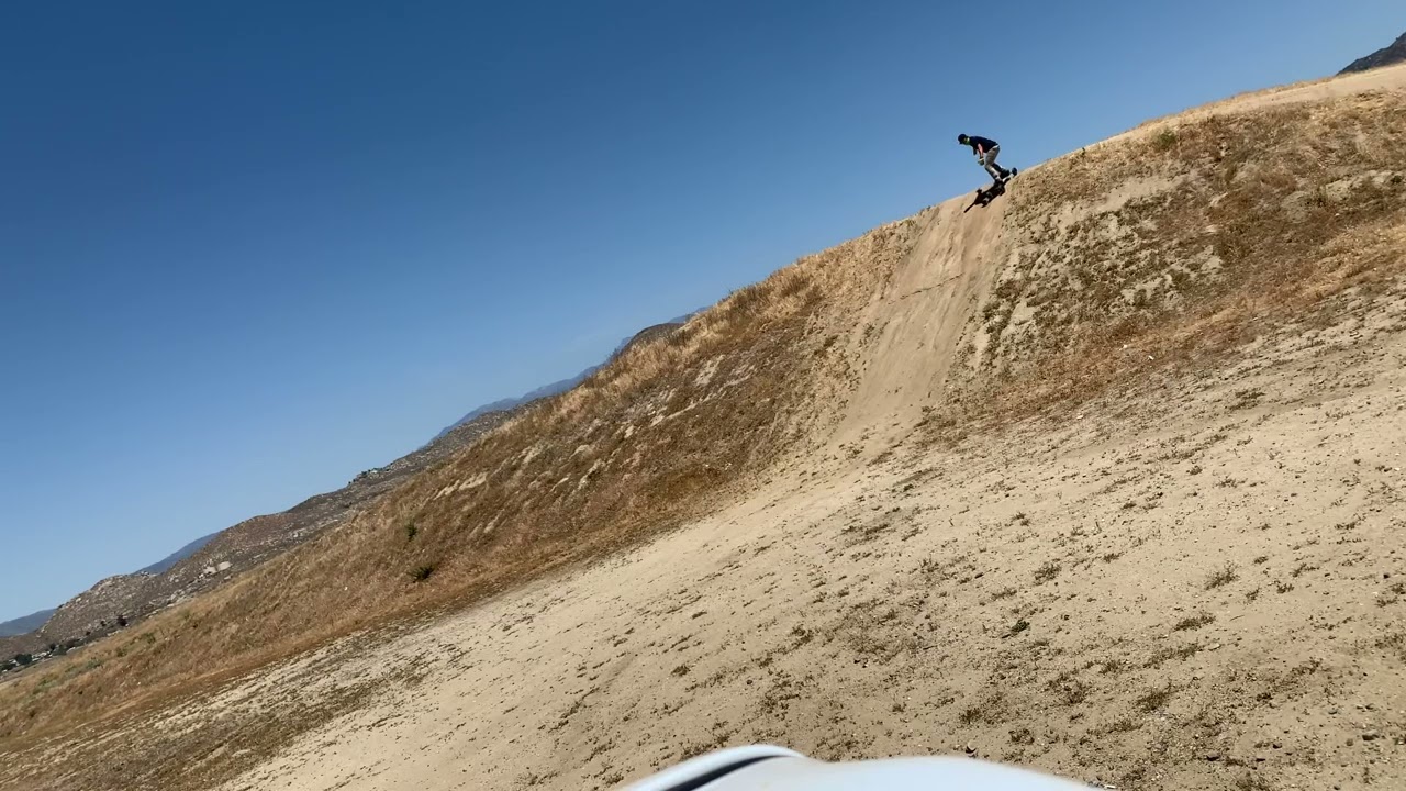 Dirtboard crazy drop in.