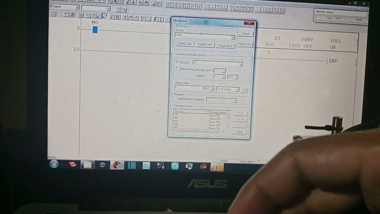 12.1.2 instruksi DRVI pada plc fx3u untuk mengendalikan motor stepper (bagian 2)