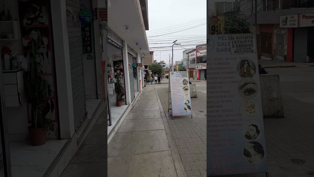 Caminando por las calles del distrito de Comas. Lima-Per&uacute;
