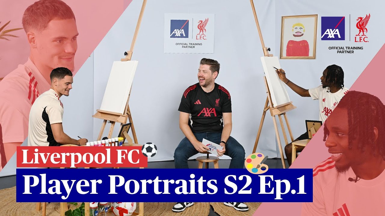 Liverpool FC Player Portraits Ep.1 | Jeremie Frimpong & Florian Wirtz | AXA UK