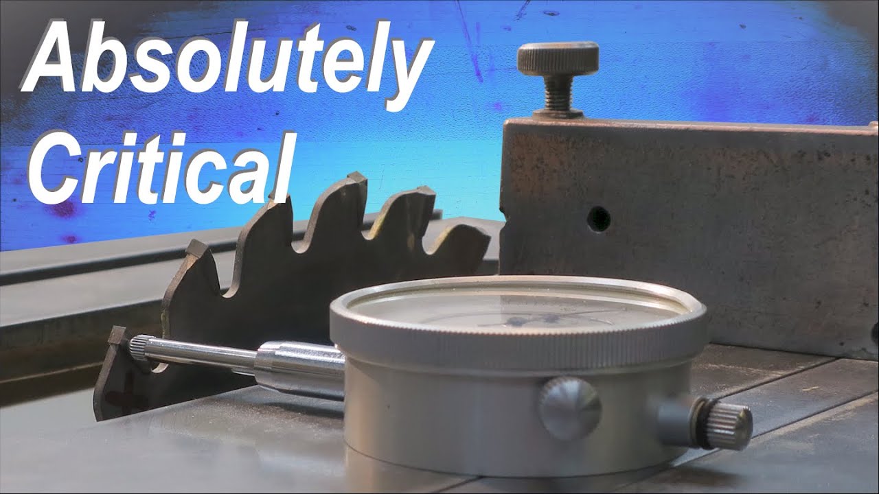 Crucial Table Saw Alignments and Adjustments