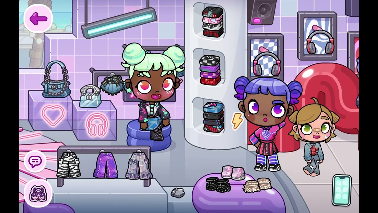 How to make emo cute nice outfit (8 outfit) some time gameplay #avatarworld#outfit#emo