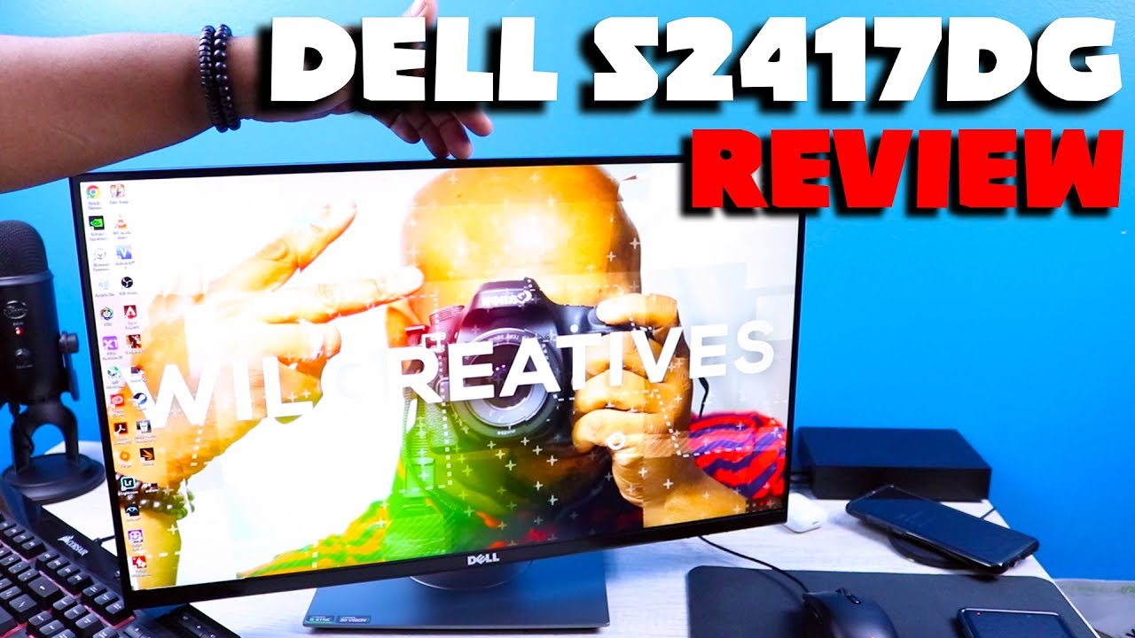 Dell S2417DG G-Sync Gaming Monitor Review 1440p 165HZ (Alienware Aurora R7)