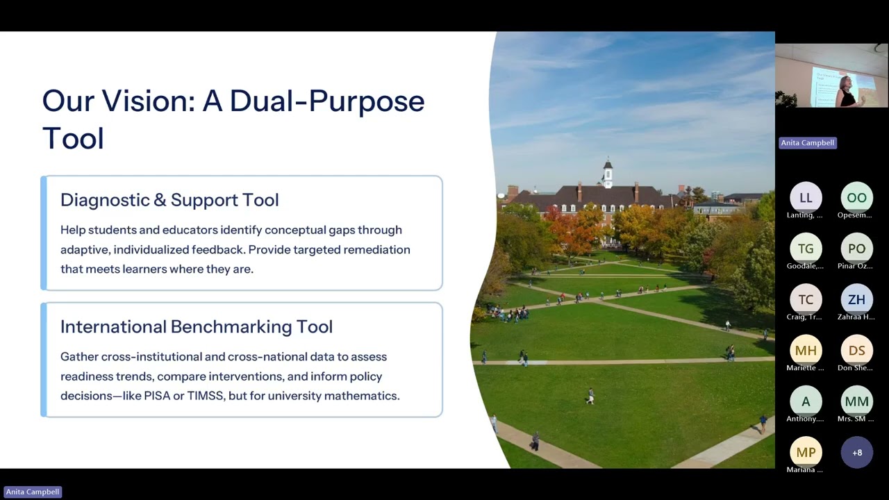 An international, collaborative vision for adaptive diagnostics: Rethinking student readiness