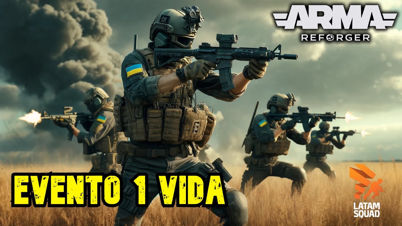 🔴  EVENTO 1 VIDA en Arma Reforger | 100 jugadores PVP | Conflicto Hispano LatamSquad