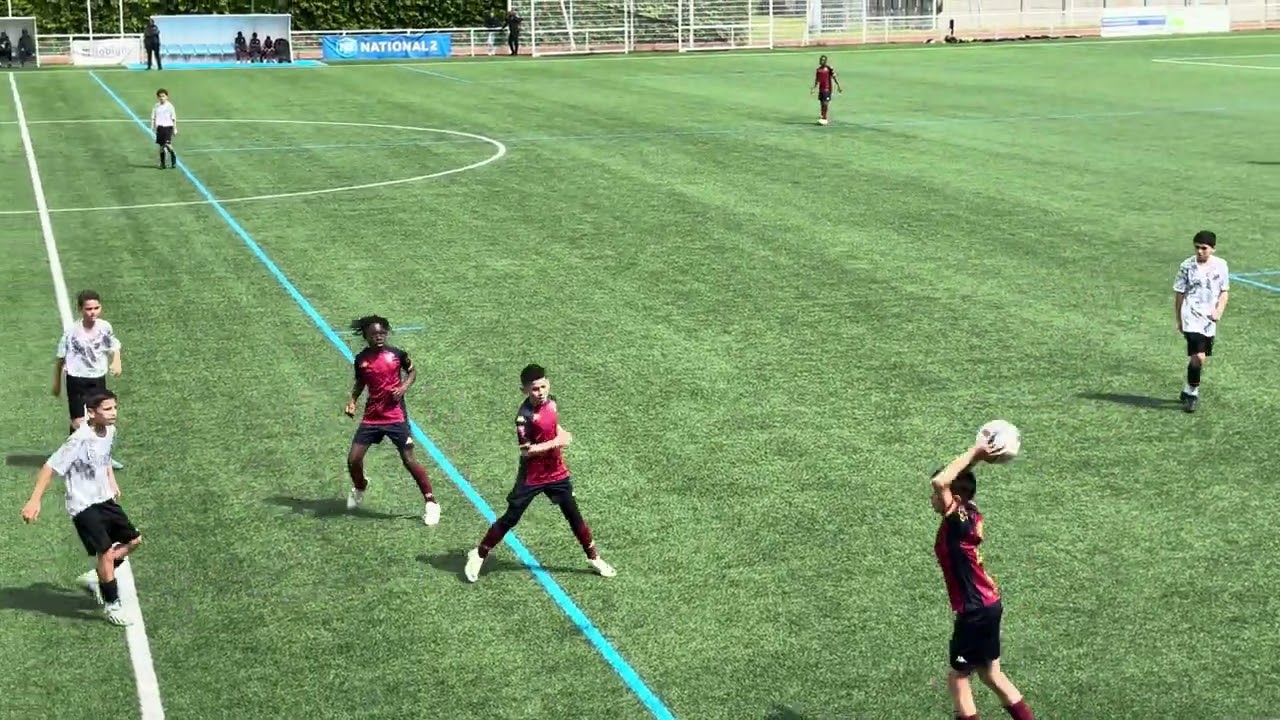 Championnat U12 reg élite FC 93 vs Fc Melun: 1ère mi-temps 27/04/24