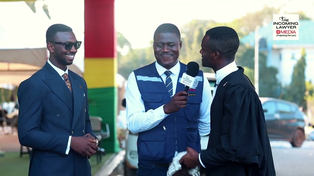 #FollowWhoKnowRoad: JB Afrifa, Esq.  interacts with some new Lawyers, 