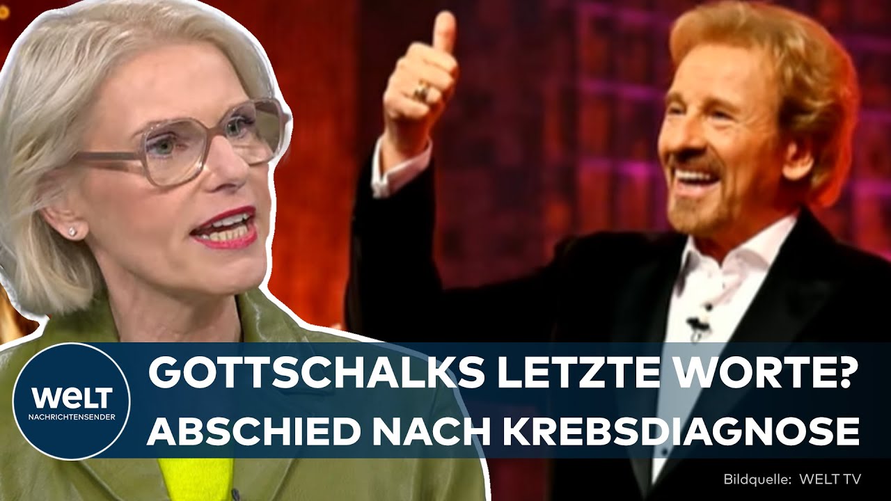 DEUTSCHLAND: Abschied nach Krebsdiagnose - Gottschalk zieht sich endg&uuml;ltig aus dem TV zur&uuml;ck