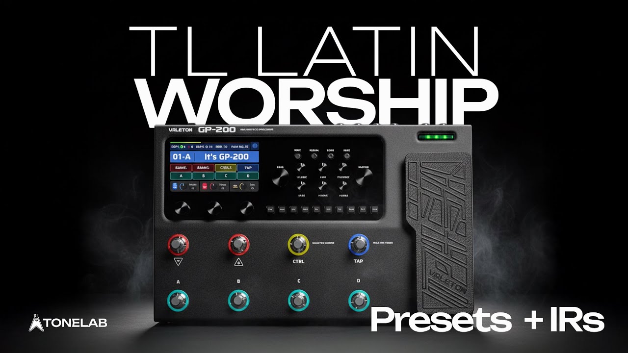TL LATIN WORSHIP PRESETS | VALETON GP200 | 12 PRESETS + IRs