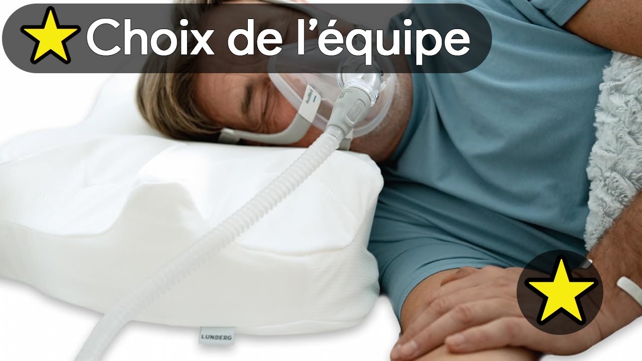 🏆 TOP 3 MEILLEUR OREILLER CPAP POUR DORMIR SUR LE COTE 2025