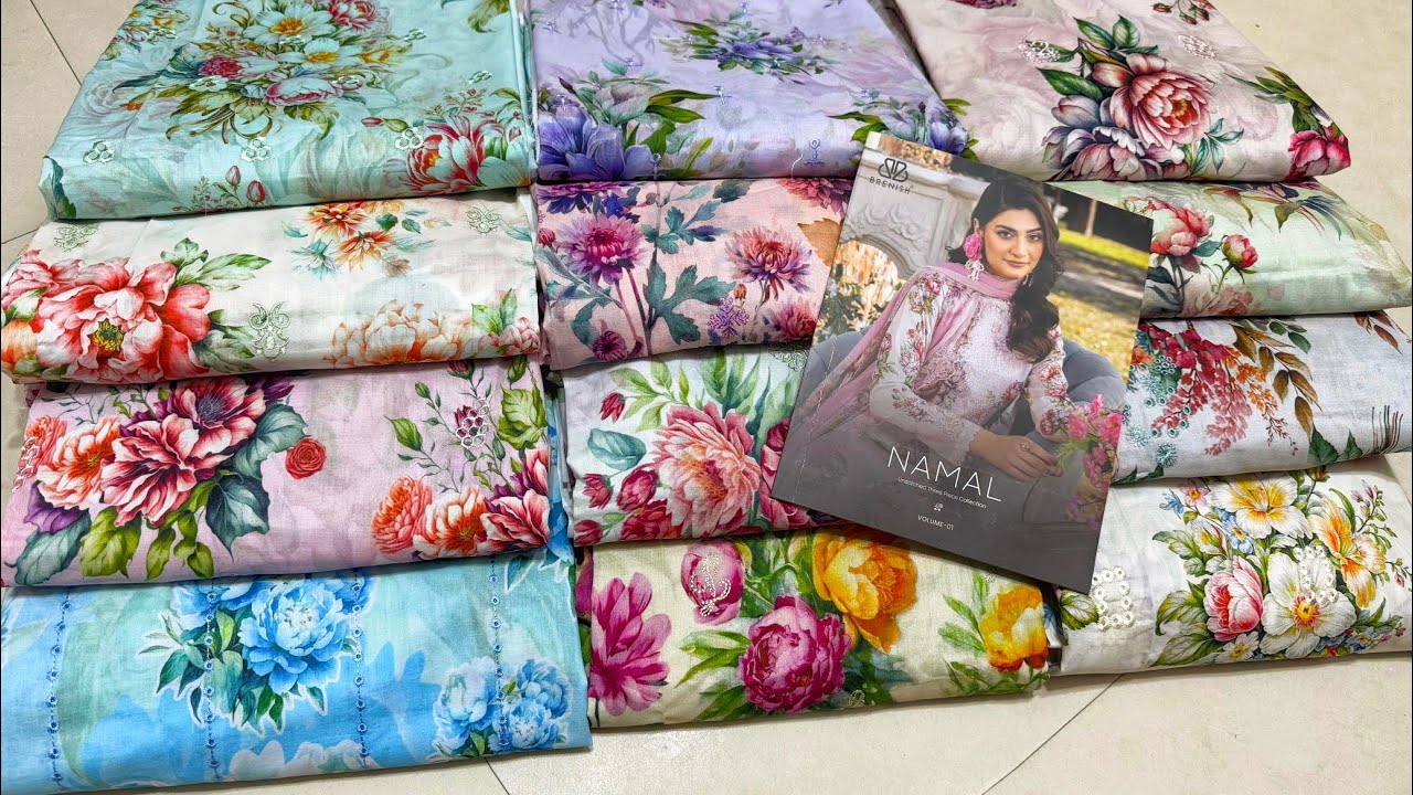 Latast Gulljee New Volume | Namal by Brenish Gulljee Chikankari 2025 |Gulljee Wholesale
