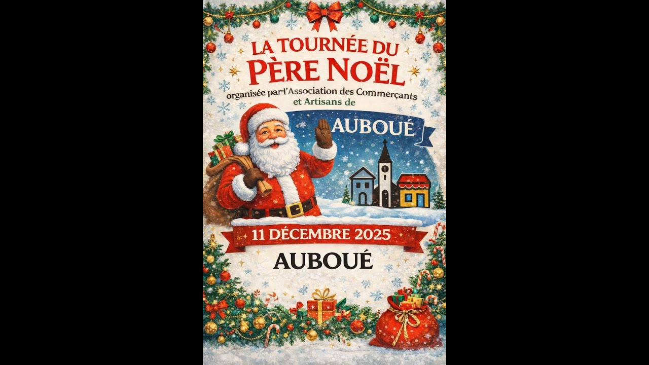 Noël chez les commercants d'Auboué