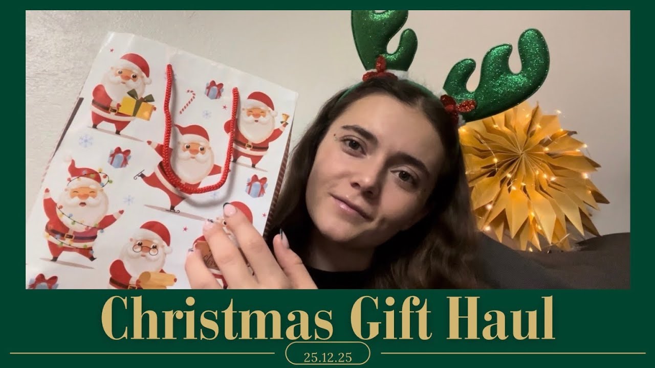 ASMR | Co dostałam na Święta 🎄🎁