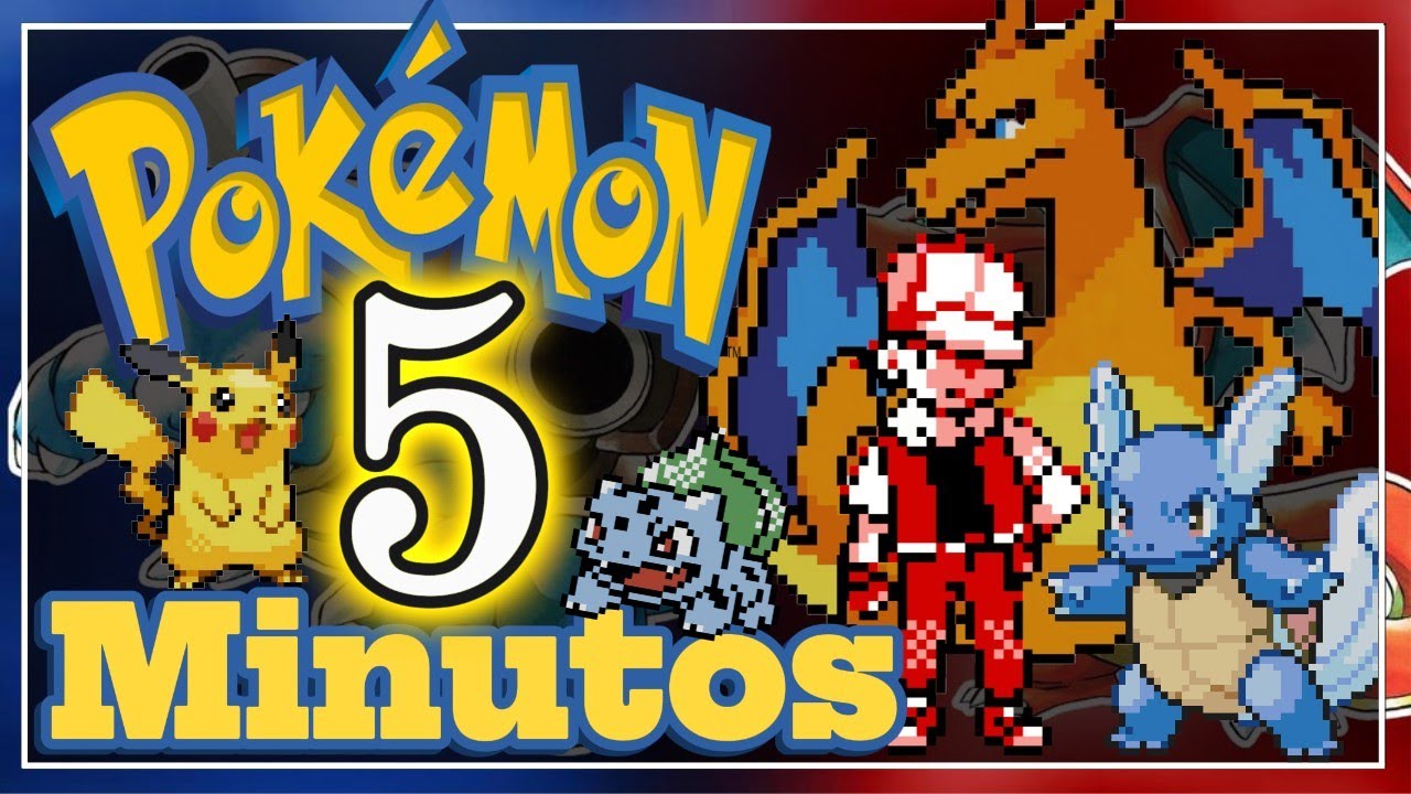 POKEMON ROJO y AZUL Resumido en 5 MINUTOS.