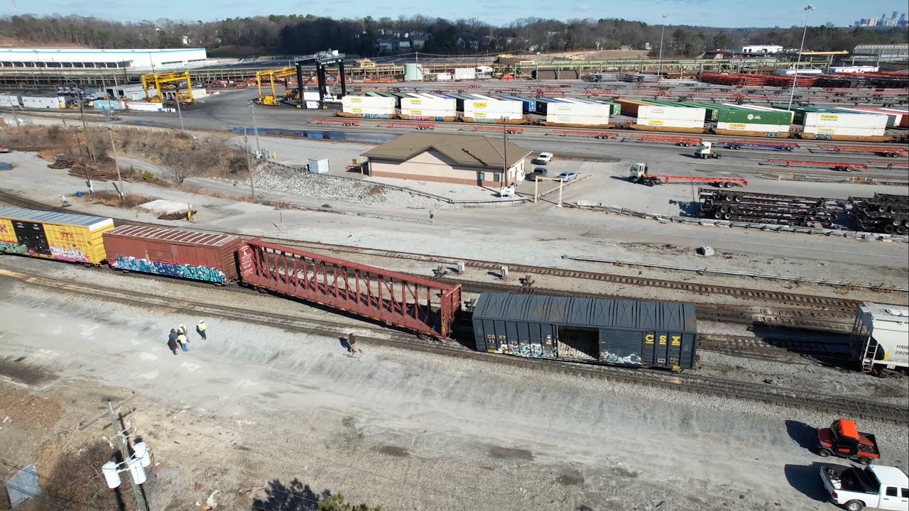Another Derailment at Inman Yard, a BNSF Coal Train, Manifests and More