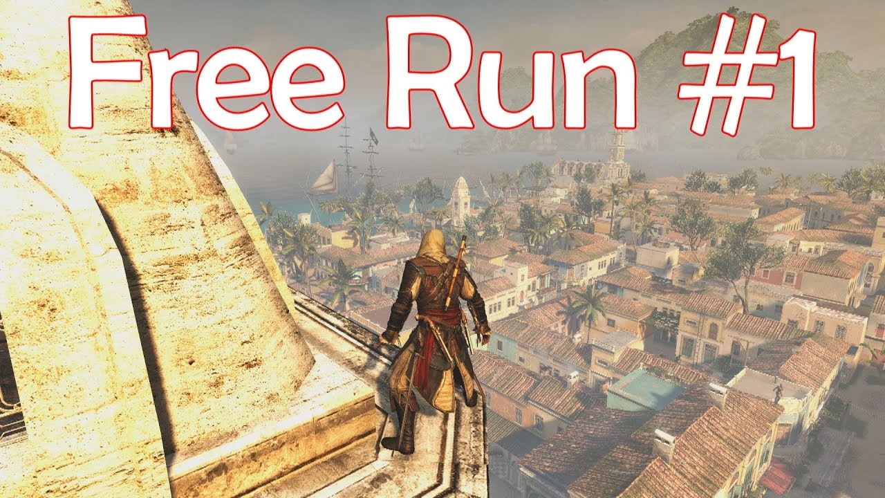 PS4 Assassin's Creed IV Free Run #1