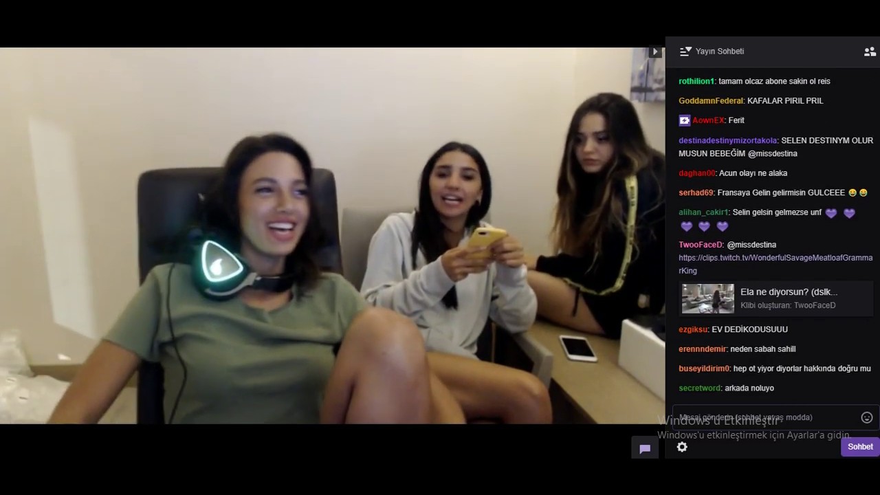 missdestina İLK TWITCH YAYINI -2- (SEZEN DESTİNA  )