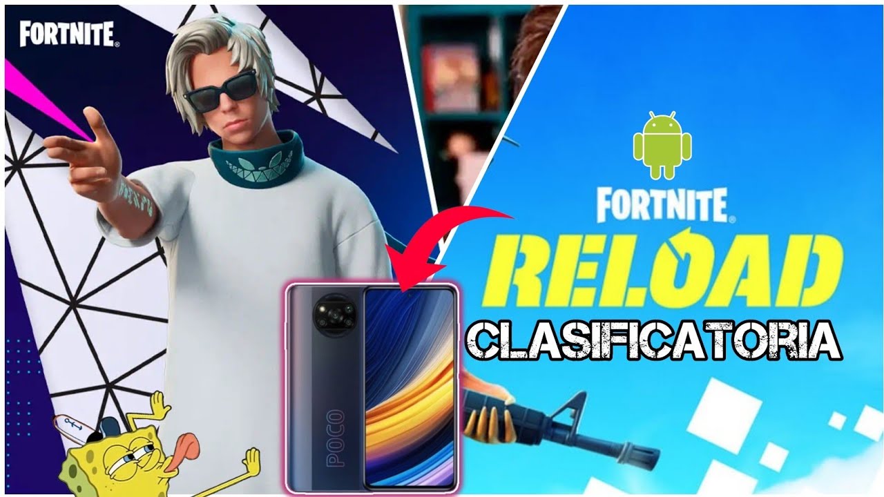 FORTNITE MOBILE | RECARGA CLASIFICATORIA | GRÁFICOS al MÁXIMO *4K | Poco X3 Pro