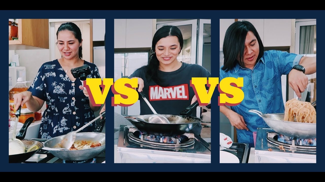 Athisha vs Nabila vs Rosix | Cooking Competition!