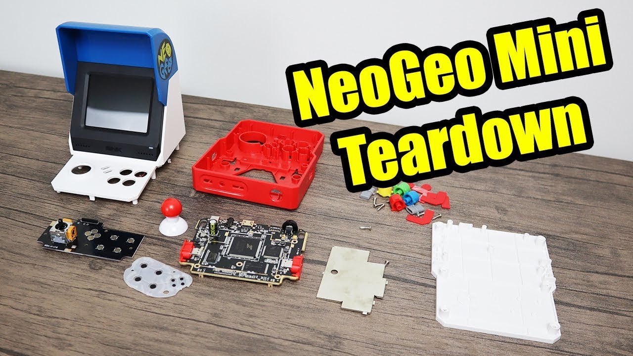 NeoGeo Mini Teardown - Japanese Version