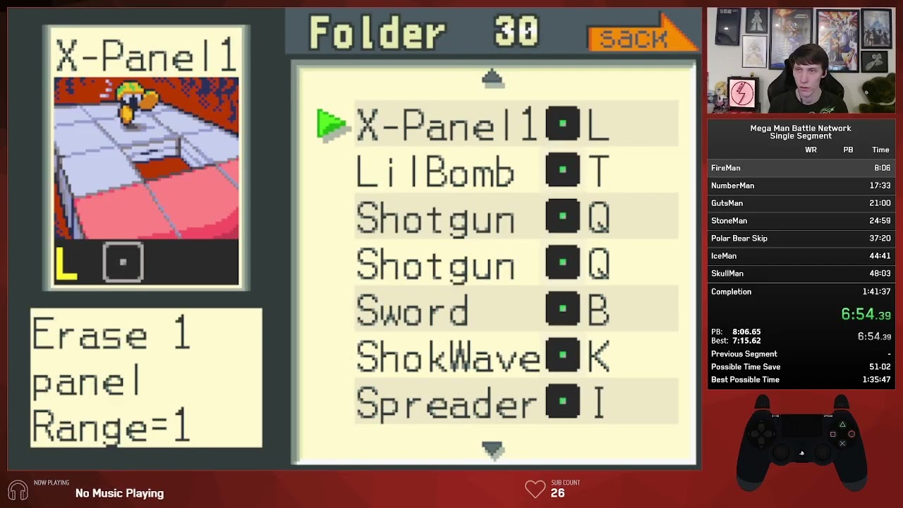 Mega Man Battle Network - Single Segment Speedrun in 1:38:54