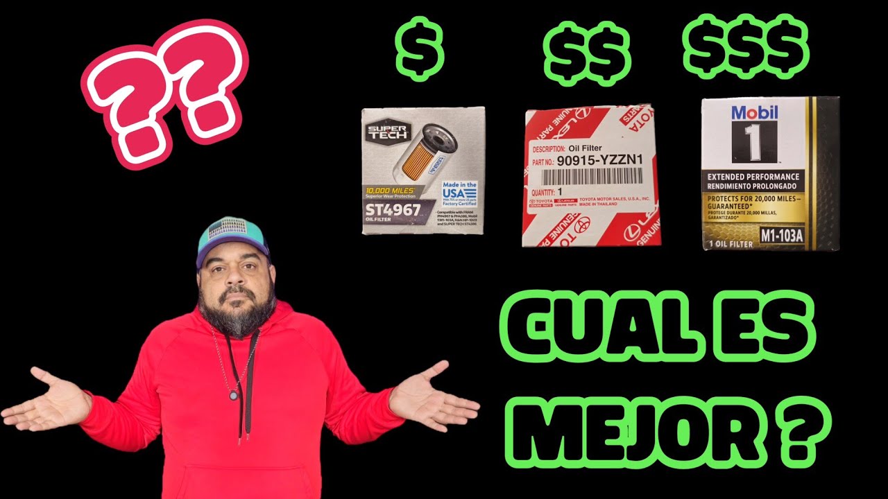 Filtros de Aceite a Prueba: Análisis Interno y Opiniones (Marca vs Marca)