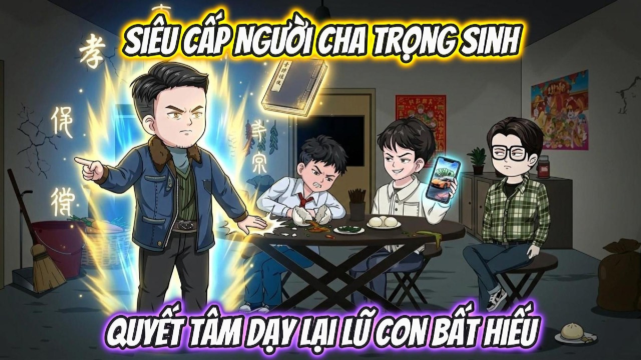Siêu Cấp Người Cha Trọng Sinh, Quyết Tâm Dạy Lại Lũ Con Bất Hiếu | Coin Vietsub