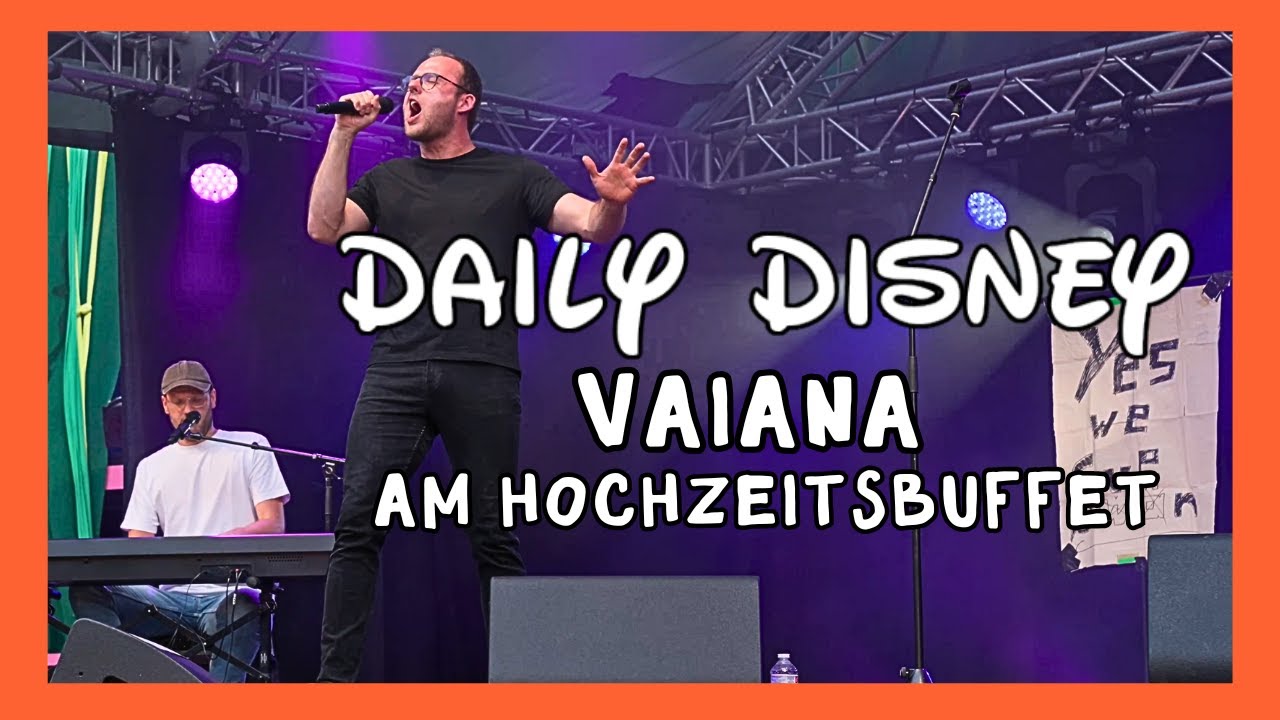 VAIANA am Hochzeitsbuffet - Daily Disney // by Sven Bensmann #comedy #disney #hochzeit #buffet