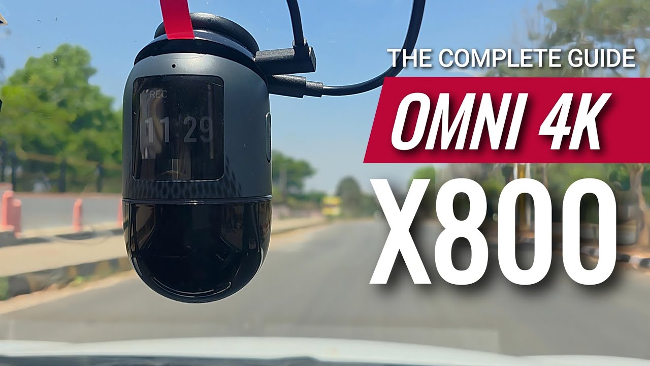 70mai 4K Omni X800 Dashcam FULL REVIEW: The 360 Degree Coverage KING 👑  | Gizmobeep