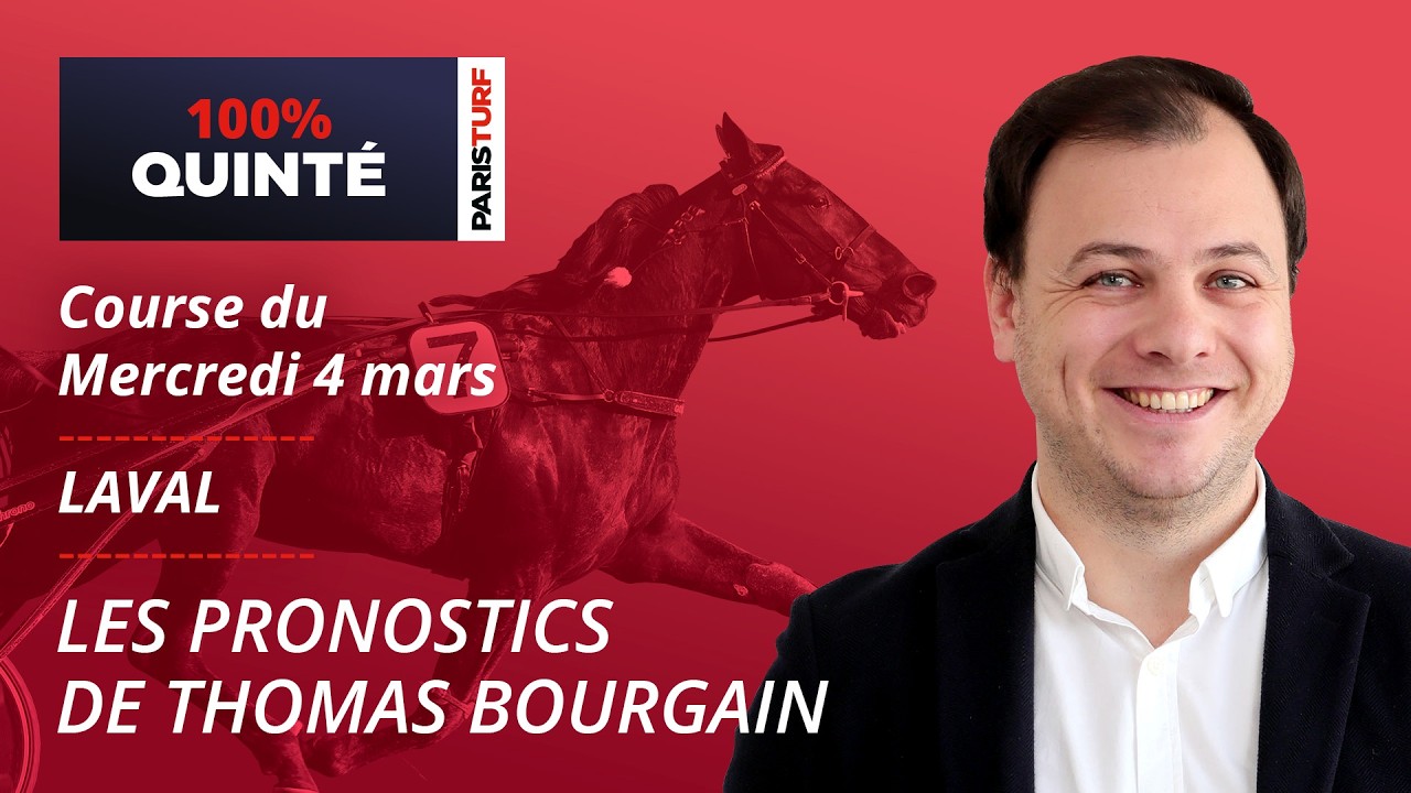 Pronostics Quinté PMU - 100% Quinté du Mercredi 11 mars à Laval