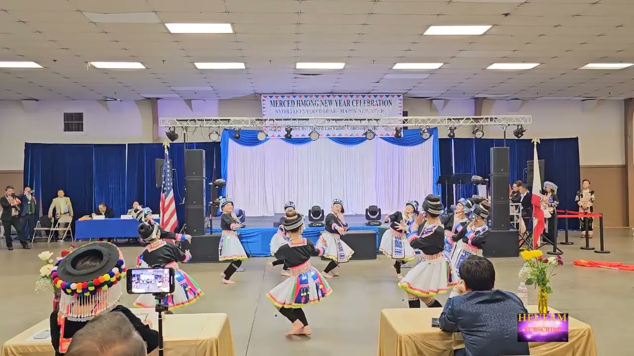 Ntxhais Cag Txuj | Dance Comp Rnd 1| Merced Hmong New Year 2024-2025