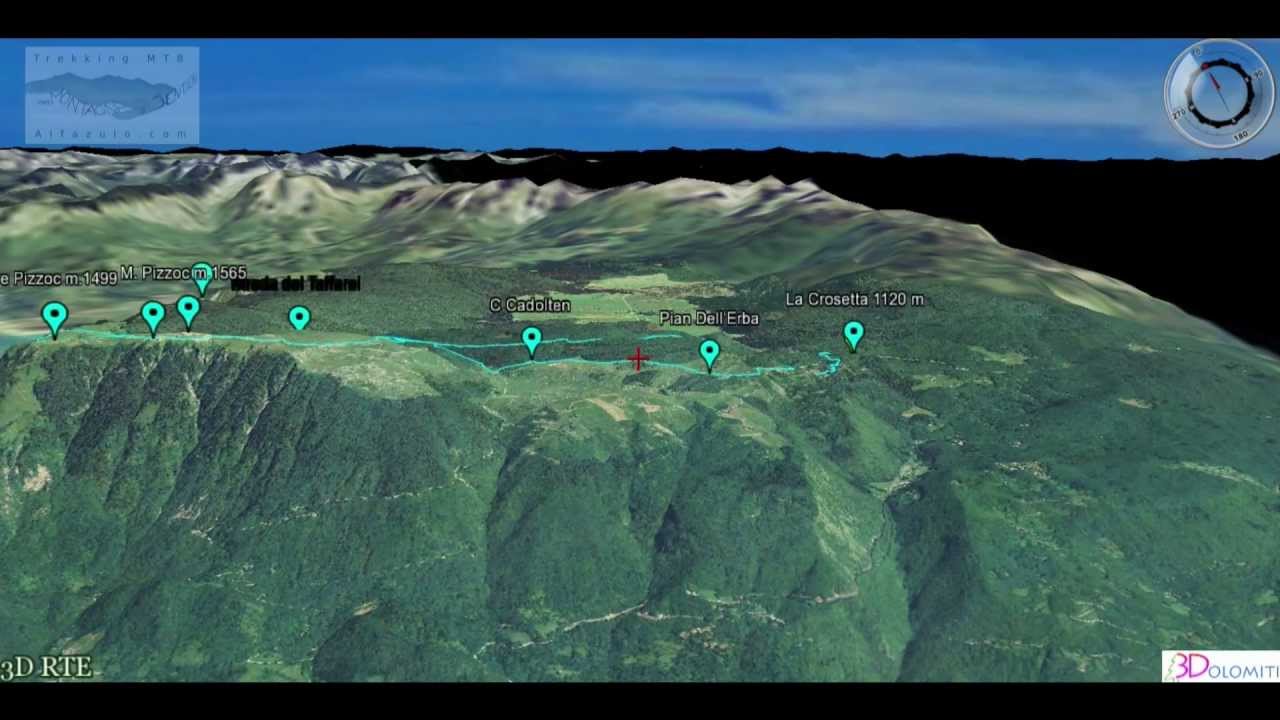 Bosco del Cansiglio Pizzoc Percorso GPS