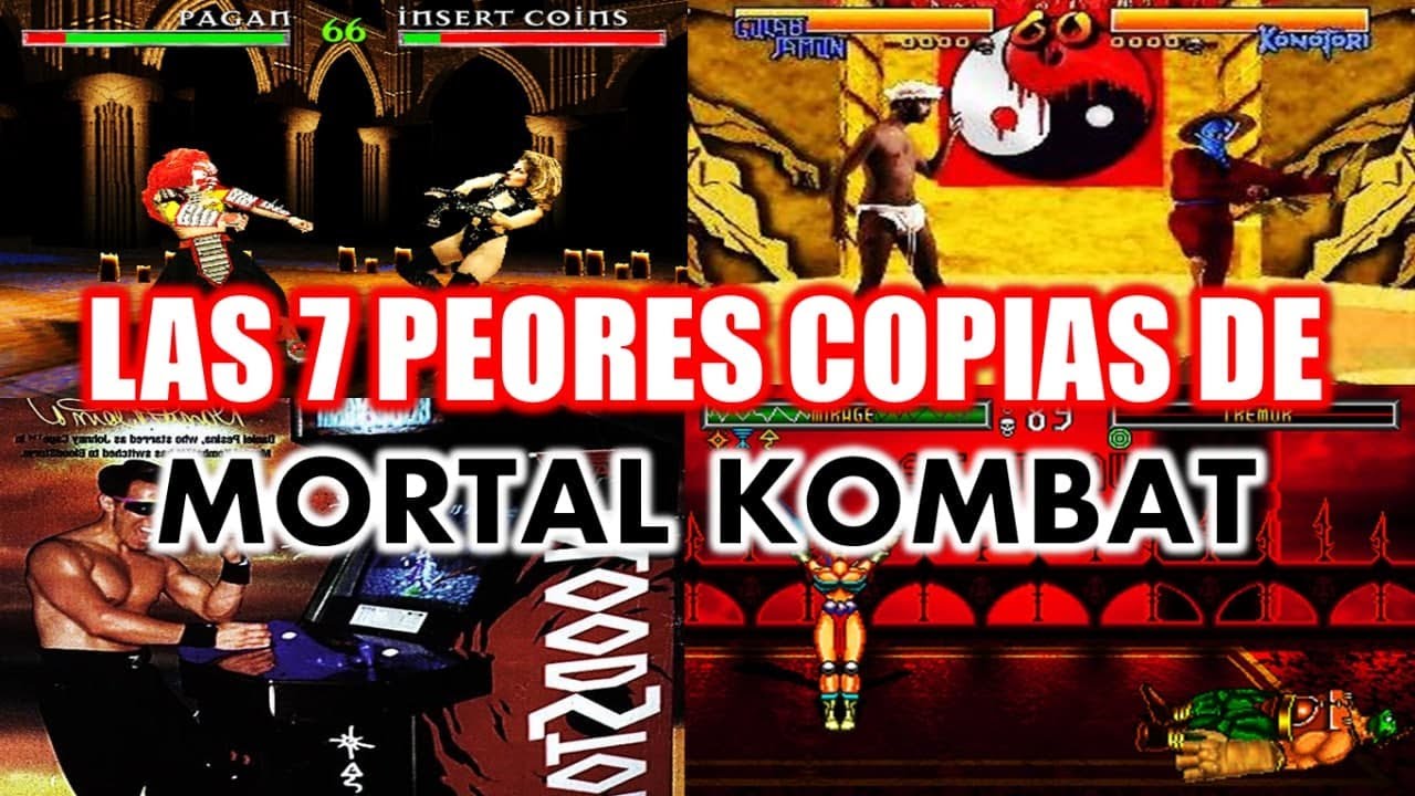 TOP 7: Las PEORES COPIAS de MORTAL KOMBAT